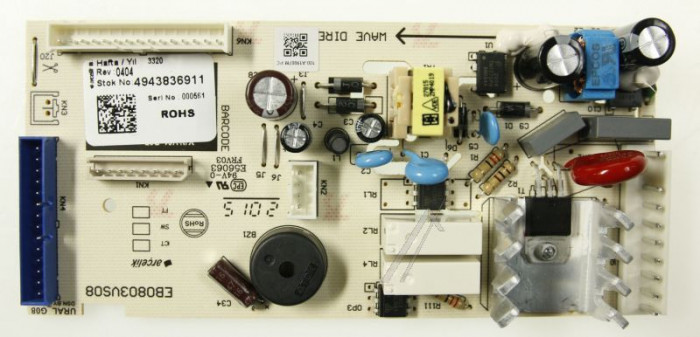 MODUL ELECTRONIC U-1 NF_SF_LD_DD D70 frigider 4943836912 ARCELIK / BEKO