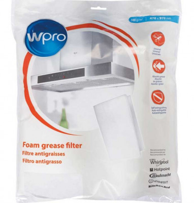 Filtru universal antigrasime Wpro, 47x97 cm - 484000008527 foto