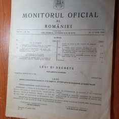 monitorul oficial al romaniei din 27 aprilie 2000