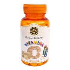 Vitamina C cu glucoza, 120 tablete, Herbal Therapy foto