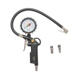 Pistol umflat roti cu furtun si manometru mecanic 0-12 bar Hoteche