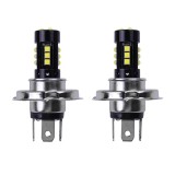 Set 2 Becuri auto LED H4, 160W/set, 6000K, 15LED, Universal