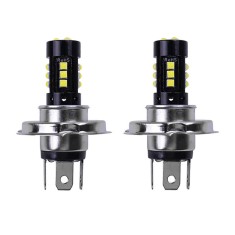 Set 2 Becuri auto LED H4, 160W/set, 6000K, 15LED foto