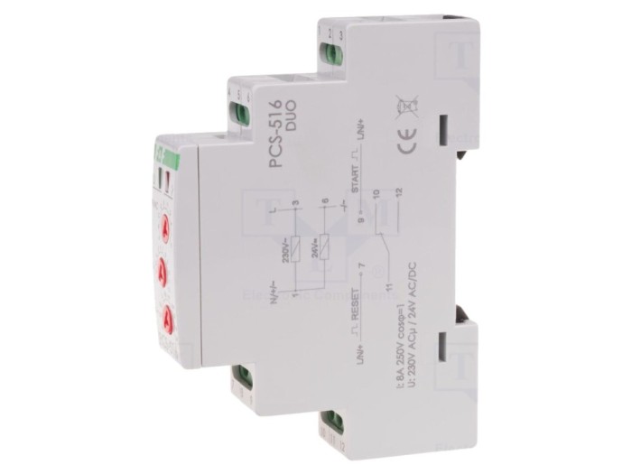 Timer 0,1s&divide;24zile NO/NC