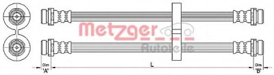 Conducta / cablu frana FIAT DOBLO Cargo (223) (2000 - 2016) METZGER 4110312 foto