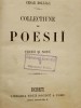 Cesar Bolliac, Colectiune de Poesii,București, Socec