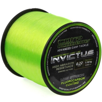 Fir Monofilament Carp Academy Invictus 1200m, 0.35mm, 15.60kg foto