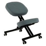 Cumpara ieftin Scaun birou ergonomic gri negru Kilian 45x62x52-62 cm