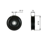 GATES T39184 DriveAlign&reg; rola intinzator,curea transmisie