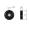 GATES T39184 DriveAlign&reg; rola intinzator,curea transmisie