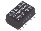 Convertor DC/DC 1W 21.6-26.4V la 15V 67mA SMD