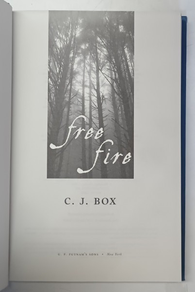 FREE FIRE by C. J. BOX , 2007