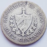 Cumpara ieftin 780 Cuba 10 centavos 1915 km A 12 argint, America Centrala si de Sud