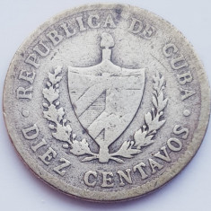 780 Cuba 10 centavos 1915 km A 12 argint