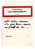 Les impossibles - Vintila Horia, roman, lb. franceză, Ed. Fayard, 1962, Franta, Alta editura
