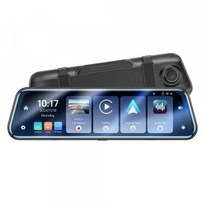 Camera Auto Yesido KM24 cu Carplay / Android Auto, 4K, Afisaj 9.66inch foto