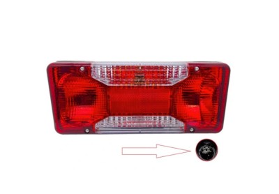Stop spate, lampa Iveco Daily, 05.2006-2014; Daily, 07.2014-; Fiat Doblo (152/263), 01.2010-12.2014; Doblo (263), 01.2015-, model: caroserie, montare foto