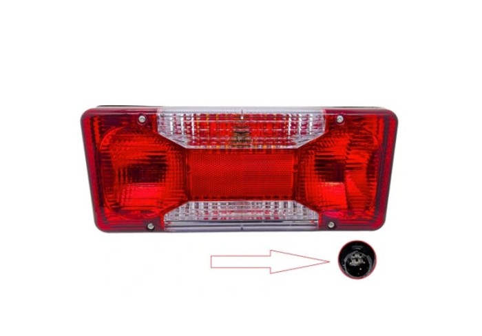 Stop spate, lampa Iveco Daily, 05.2006-2014; Daily, 07.2014-; Fiat Doblo (152/263), 01.2010-12.2014; Doblo (263), 01.2015-, model: caroserie, montare
