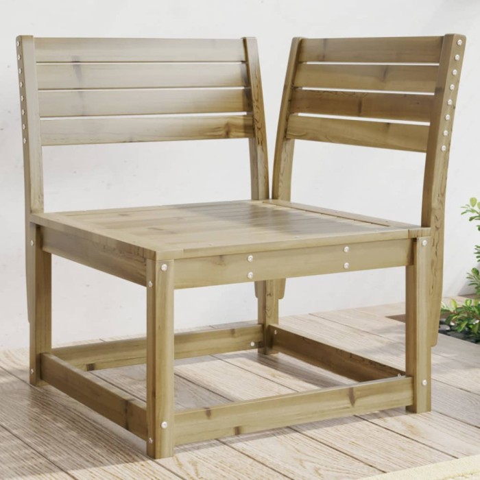 Gossi canapea coltar de gradina, 73x73x78 cm, lemn masiv pin tratat