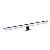 Aplica LED pentru baie Hoff Banjo, 12 W, 850 lm, lumina neutra, IP44, negru + alb, modern