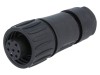 Conector circular mamă Amphenol 7 pini argintat, mama, seria ECOMATE C016, IP67