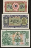 Set Albania 10 + 50 + 100 + 500 + 1000 leke 1957 aunc/unc_Skanderbeg