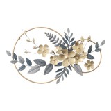 Cumpara ieftin Decoratiune de perete din metal Shelly Pako World Auriu 87x49.5x5 cm