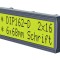 Afișaj LCD alfanumeric 16x2, LED