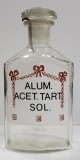 Flacon de farmacie - ALUM. ACET. TARTSOL.