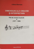 Dimensiuni Ale Creatiei Si Interpretarii Vol. 2 - Liliana Gherman ,558011