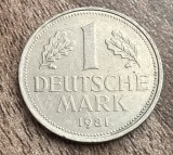 C50 - Moneda foarte veche - Germania - 1 marca - 1981 litera D