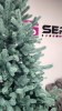 Brad artificial Christmas Deluxe by Sersimo, Viena Select argintiu, integral 3D, 230cm Household NewTrend