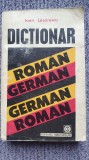 Dictionar Roman German, German Roman, Ioan Lazarescu, Ed Orizonturi 1992, 630 p