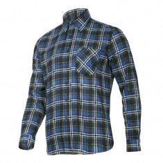 Camasa flanel cu carouri / albastru - 2xl/h-188