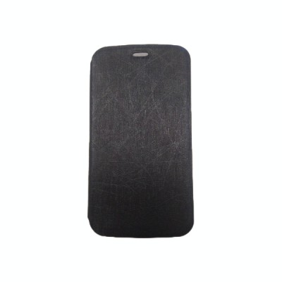 Husa Flip ALLVIEW A5 Duo - Lines (Negru) foto