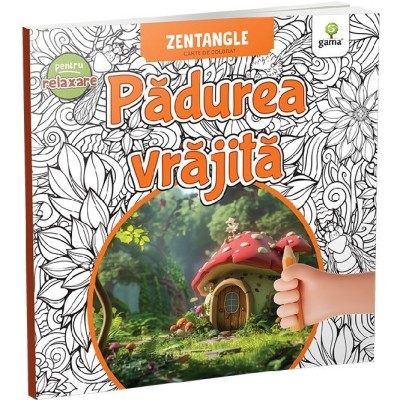 Padurea Vrajita. Carte De Colorat foto