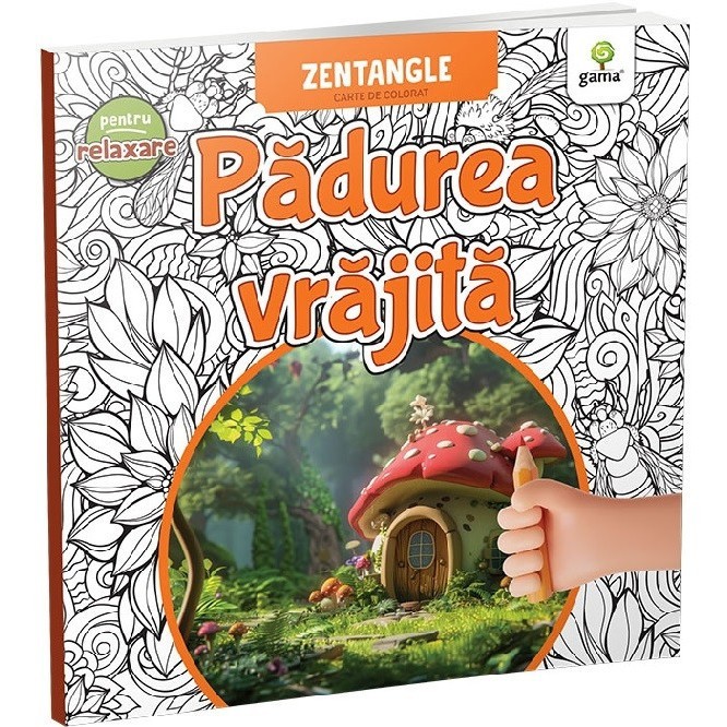 Padurea Vrajita. Carte De Colorat