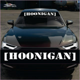 Parasolar Hoonigan &ndash; Stickere Auto