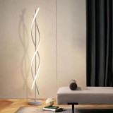 Lampadar LED Upsilon, 48W, lumina Rece/Calda/Neutra, Metal si Acril, Alb ModernLight Concept