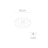 Separator palnie Forever pentru Moka Electric 3-6 cesti