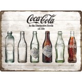 Placa metalica - Coca Cola - Evolution - 30x40 cm, ART