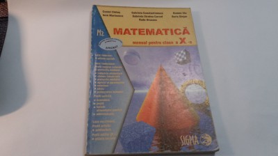 MATEMATICA MANUAL PENTRU CLASA A X-A M2 COSTEL CHITES-RF2 foto