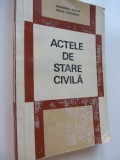 Actele de stare civila - Alexandru Silvian , Emilia Gheorghe