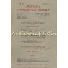 Revista Fundatiilor Regale - Noiembrie/1946