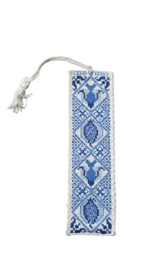 SEMN DE CARTE VINTGE LUCRAT SI CUSUT MANUAL foto