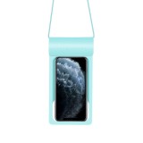 Husa subacvatica telefon waterproof and snowproof compatibila cu modelele apple iphone, pana la 6,8&acirc;, twc1, ipx8, 30m, cyan