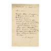 C. A. Rosetti, scrisoare olografă către un prieten