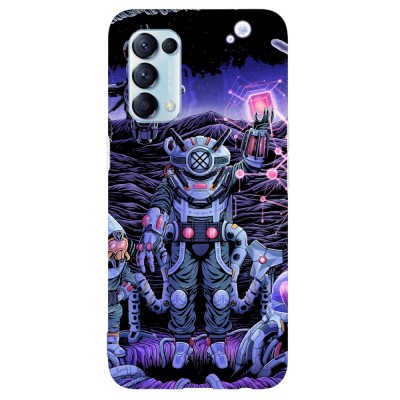 Husa compatibila cu Oppo A31 model Alien Entity, Silicon, TPU, Viceversa foto
