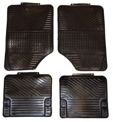Set 4 covorase universale din cauciuc negru R29L foto