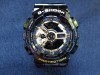 Ceas Sport Casio G-SHOCK GA-110 Black&amp;Gold -NOU 2025 NEGRU LUCIOS -CALITATEA 1, Analog &amp; digital, Alarma